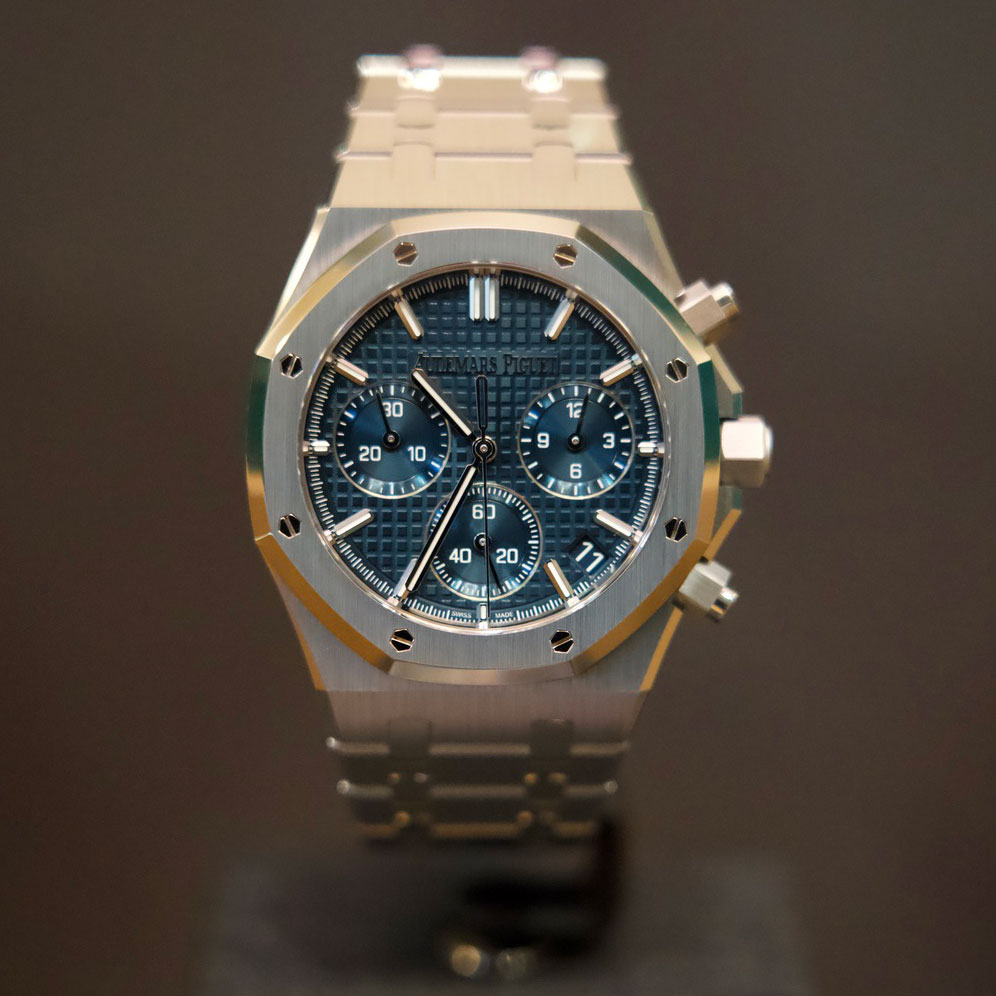 Audemars Piguet Royal Oak Chronographe acier cadran Bleu Nuit 26240ST.OO.1320ST.01