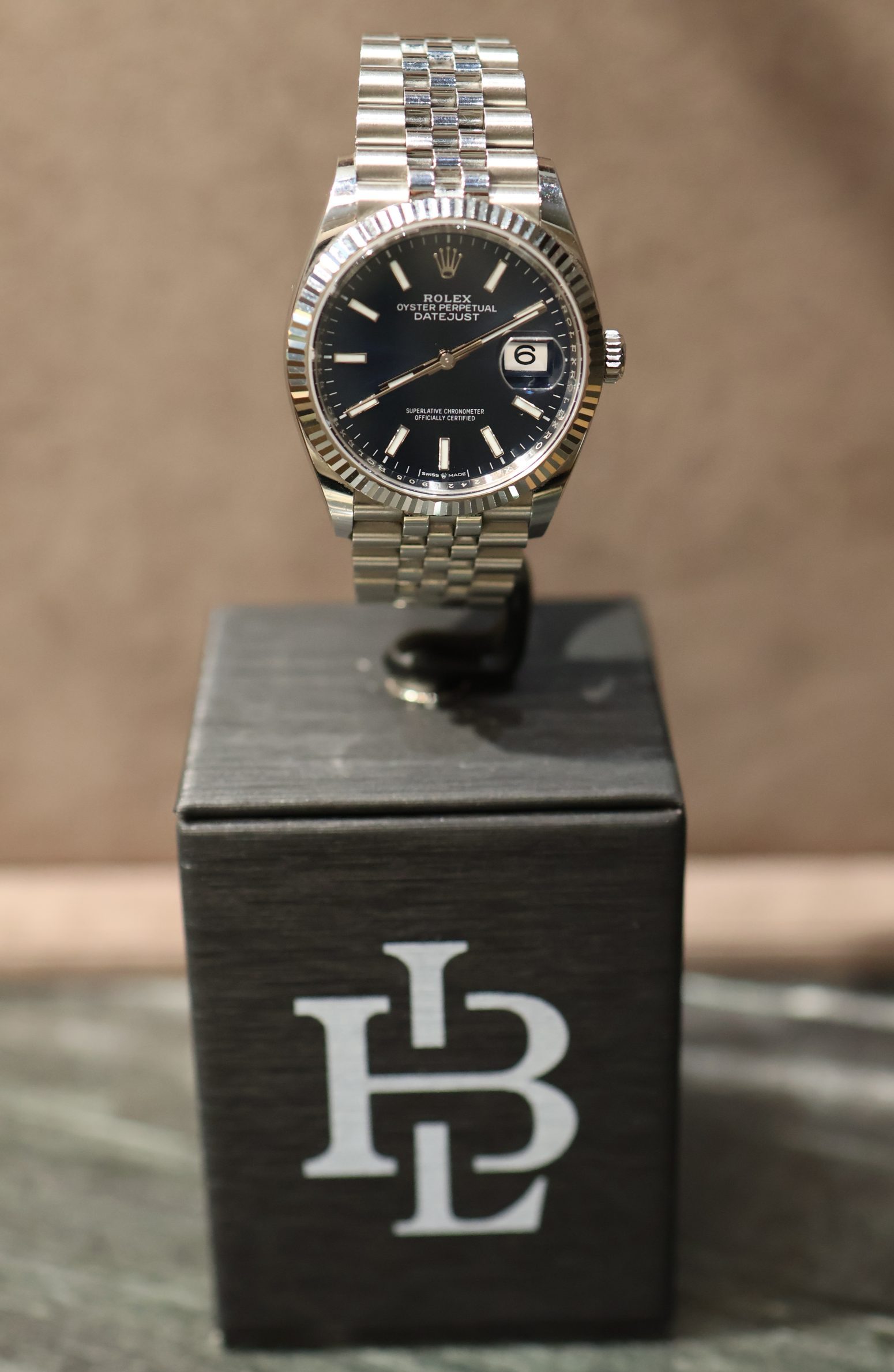 Rolex Datejust 36 mm blue dial 126234