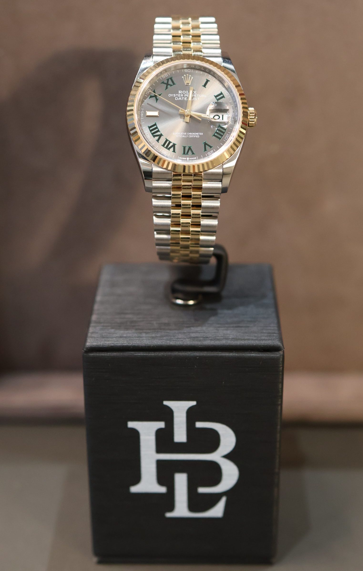 Rolex Datejust 36 mm Wimbledon two tone 126231