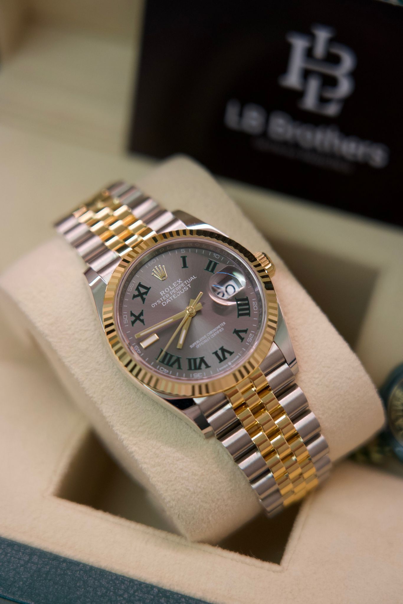 Rolex DateJust 36 mm Wimbledon 126233