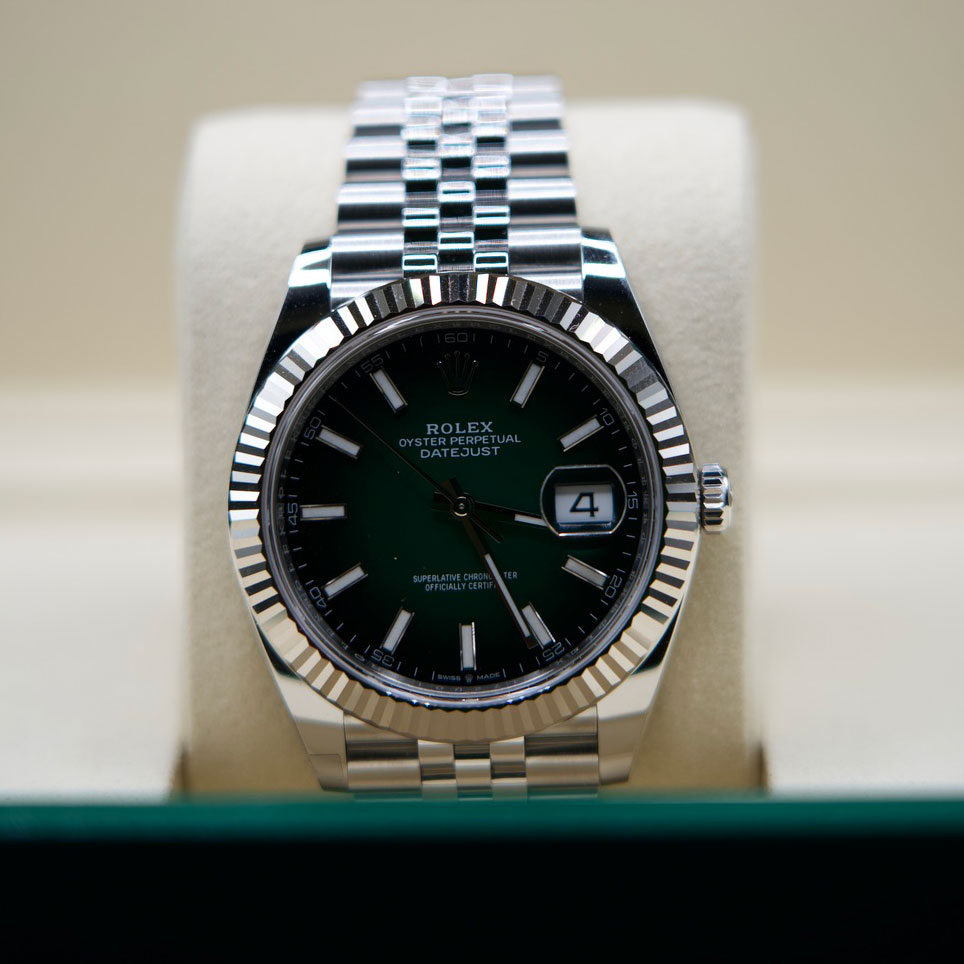 Rolex Datejust Cadran Vert Ombré 126334