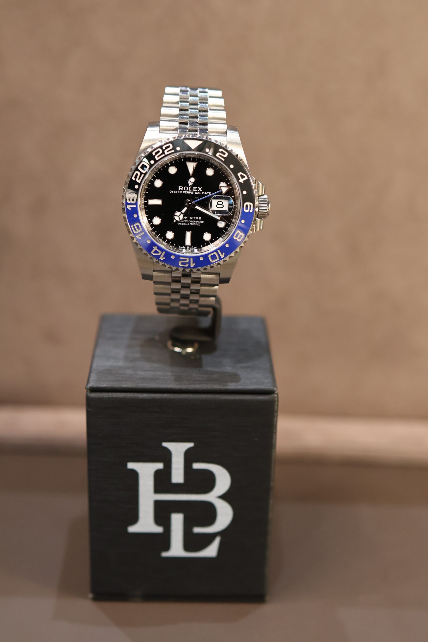 Rolex GMT Master II Batgirl 126710 BLNR
