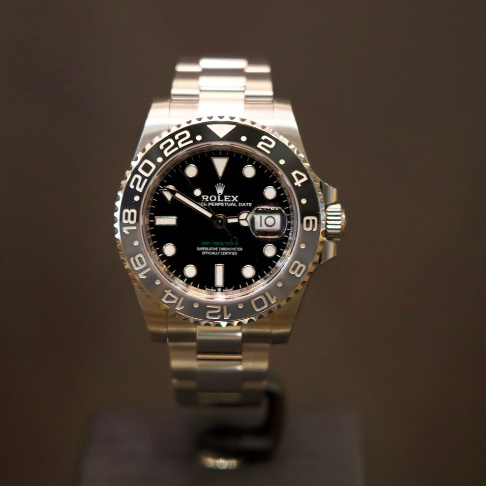 Rolex GMT-Master II "Bruce Wayne" Oyster 126710 GRNR