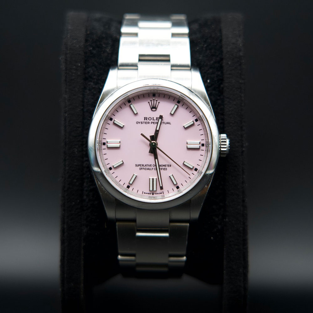 Rolex Oyster Perpetual 36 mm Pink dial 126000
