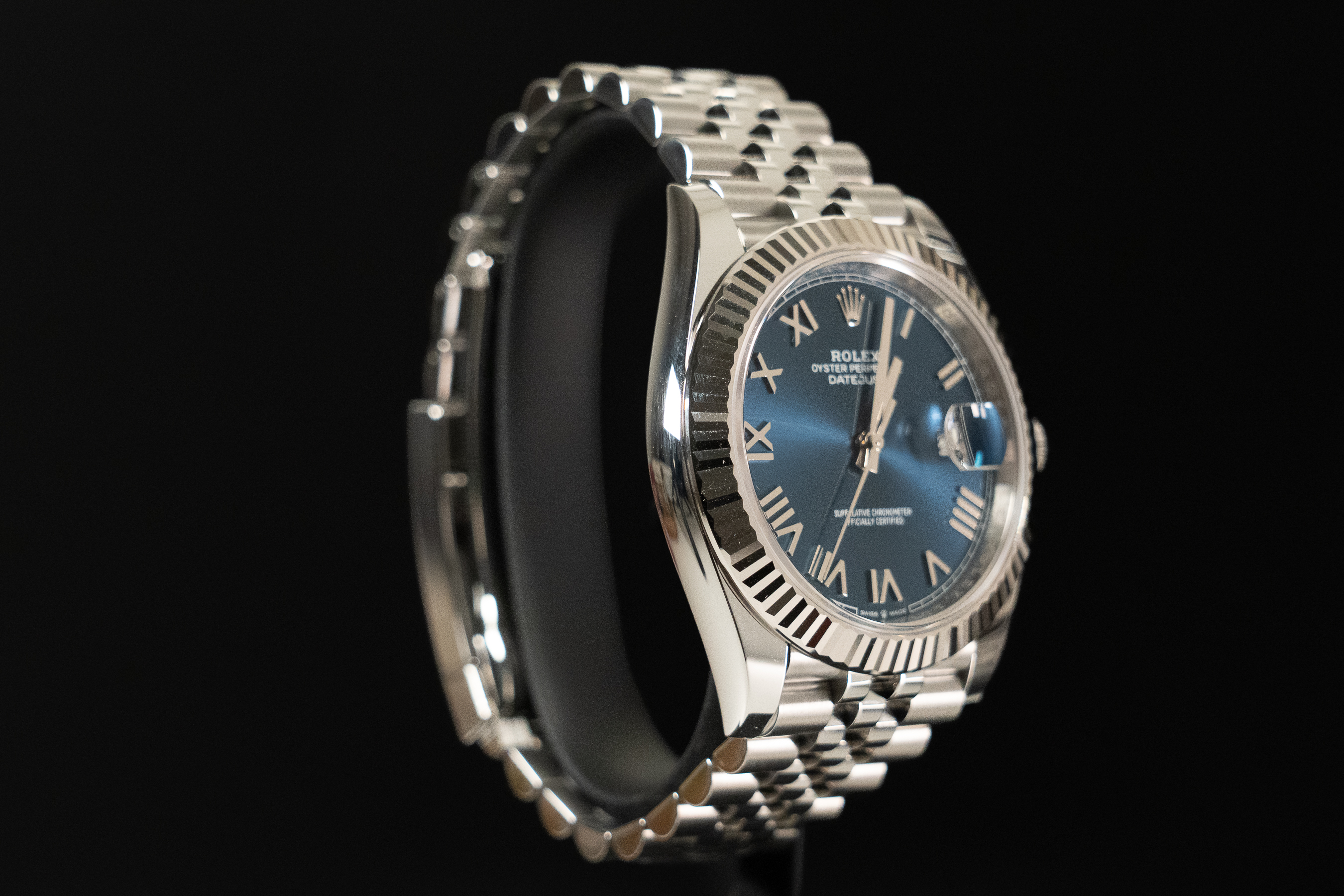 Datejust blue dial — vue 5