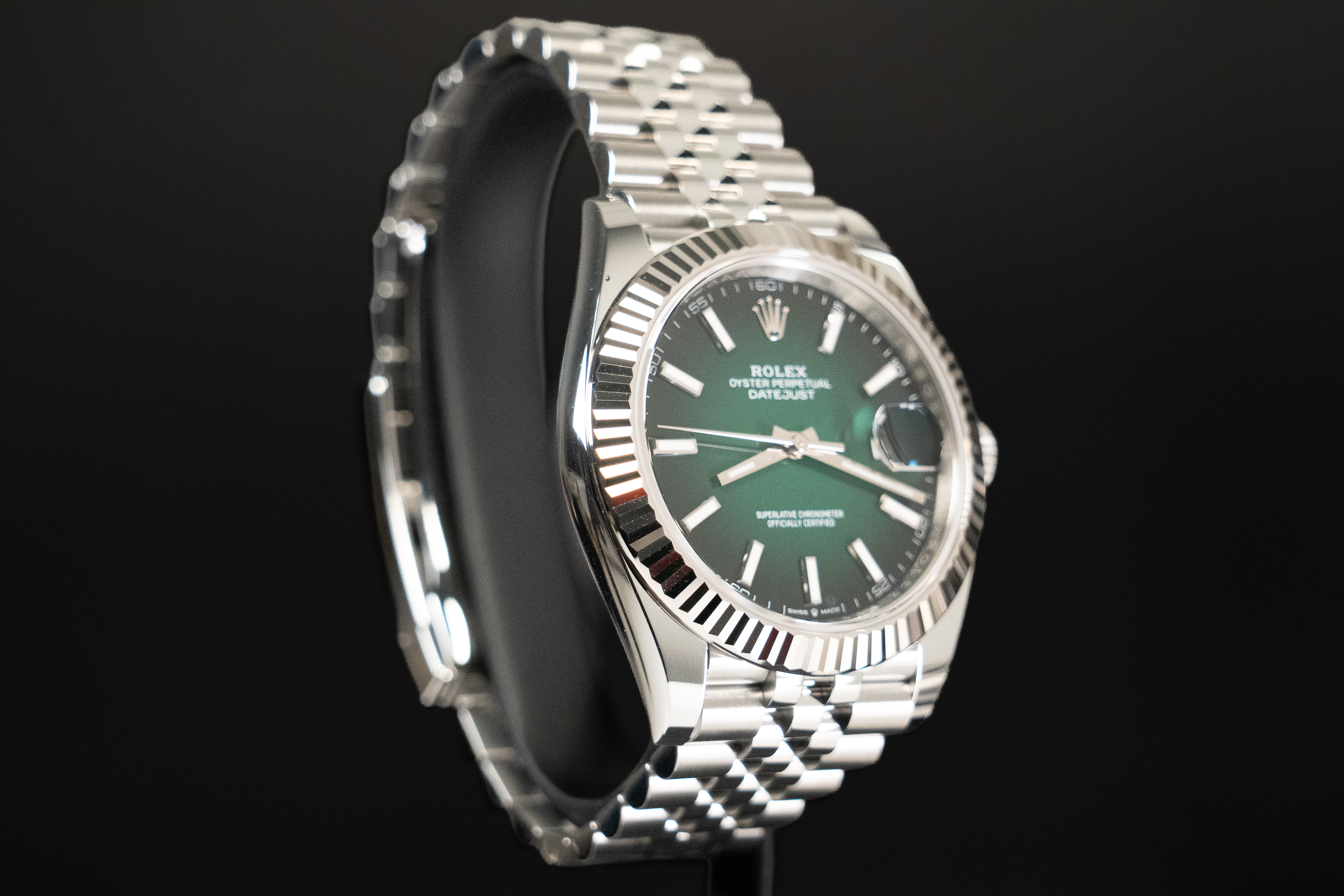 Datejust vert ombrée — vue 8